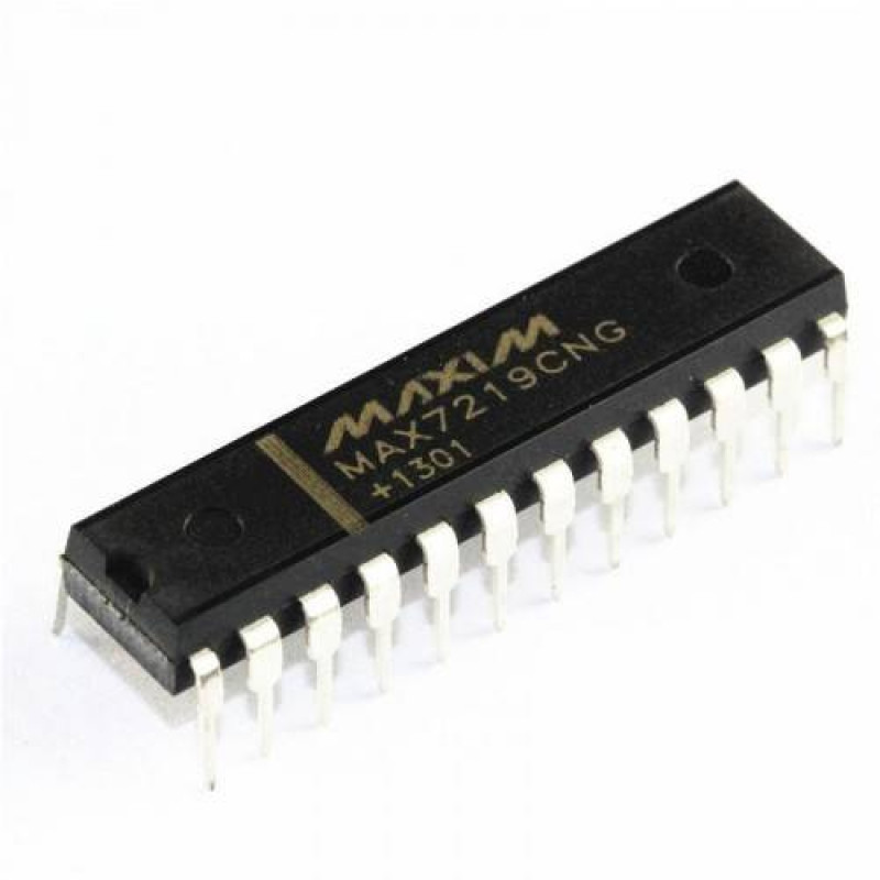 MAX7219 DIP-24 8-Bit LED Driver Chip