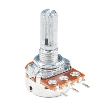 100K Ohm Linear Rotary Potentiometer