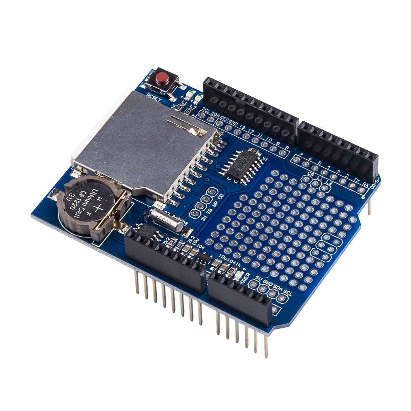 Data Logger Module Shield V1.0 for Arduino UNO with Battery