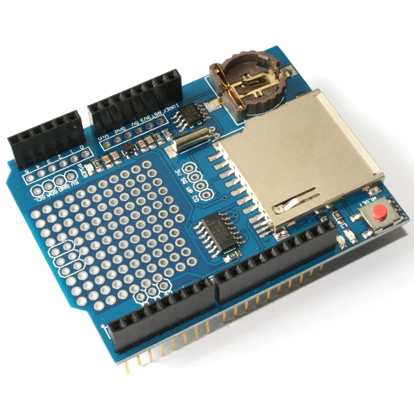 Data Logger Module Shield V1.0 for Arduino UNO with Battery