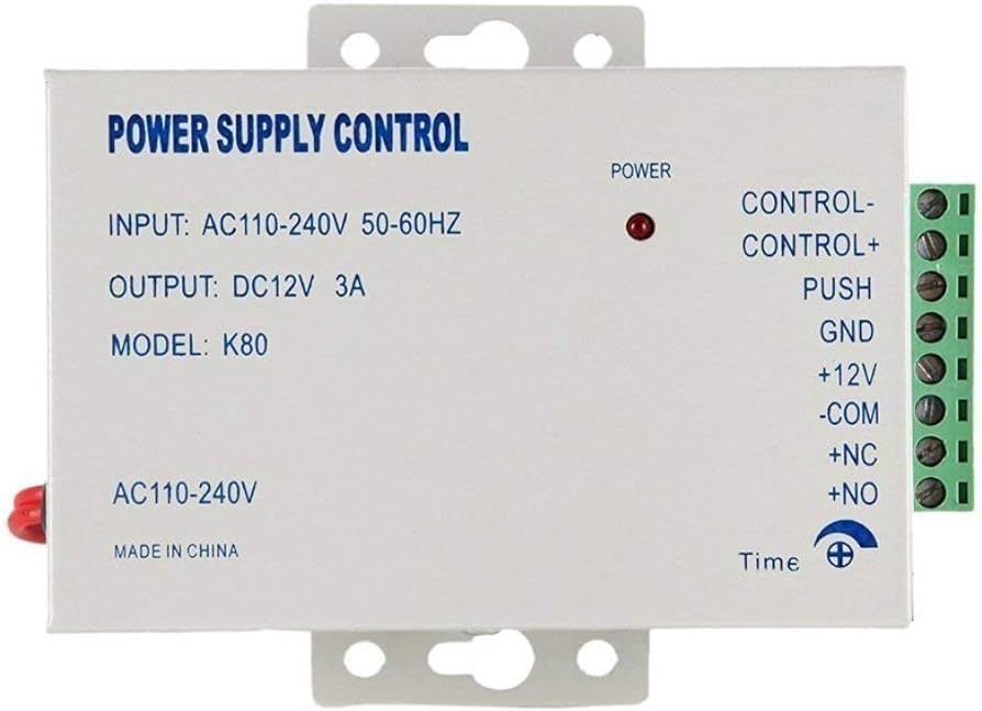 Power Suplly 12V 3A CONTROL