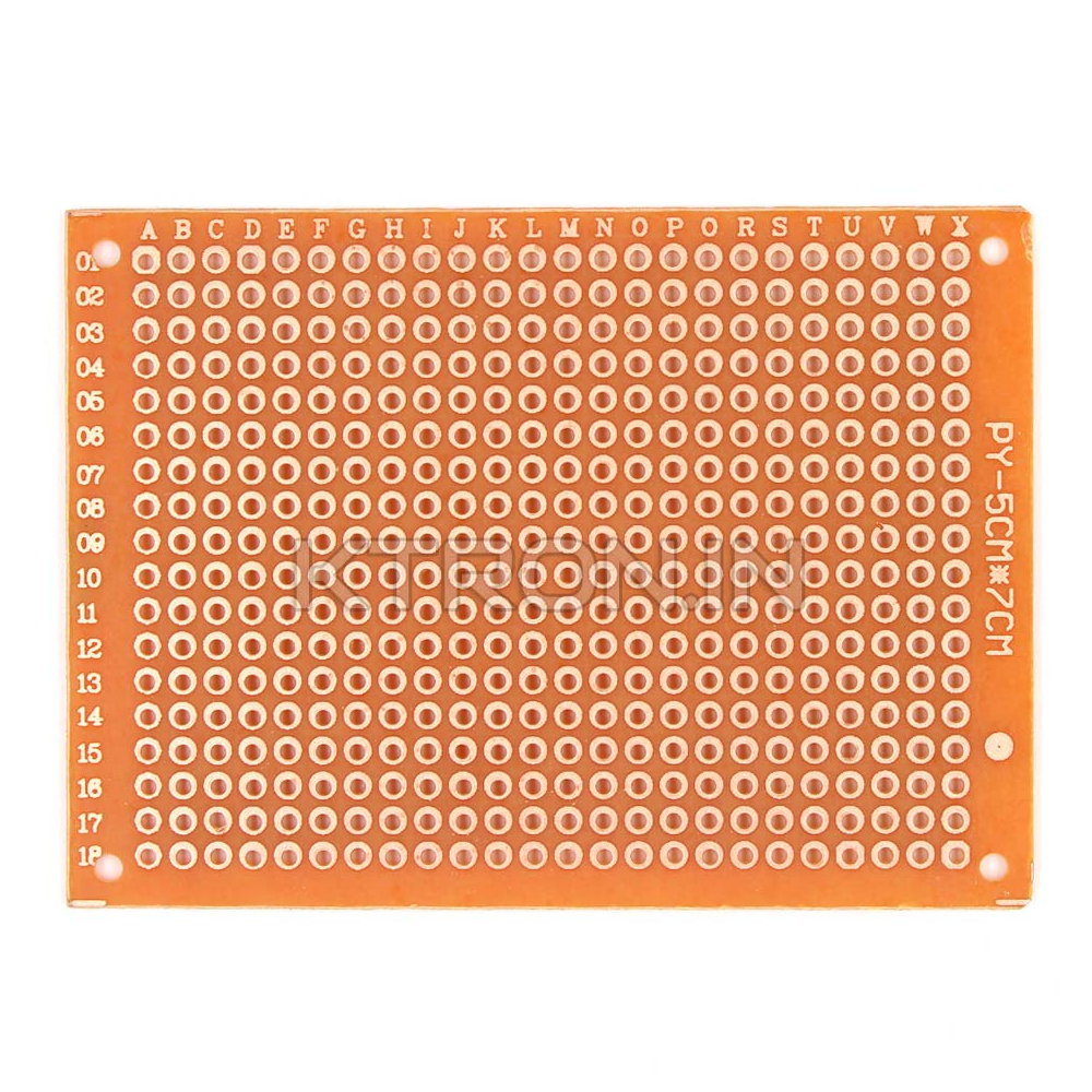 Large PCB Single Side Copper Prototype Board 5x7