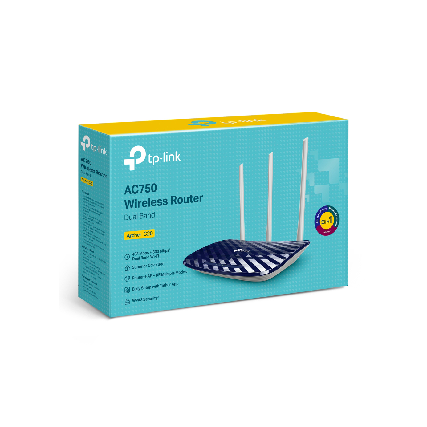 راوتر ثلاثي TP-LINK C20