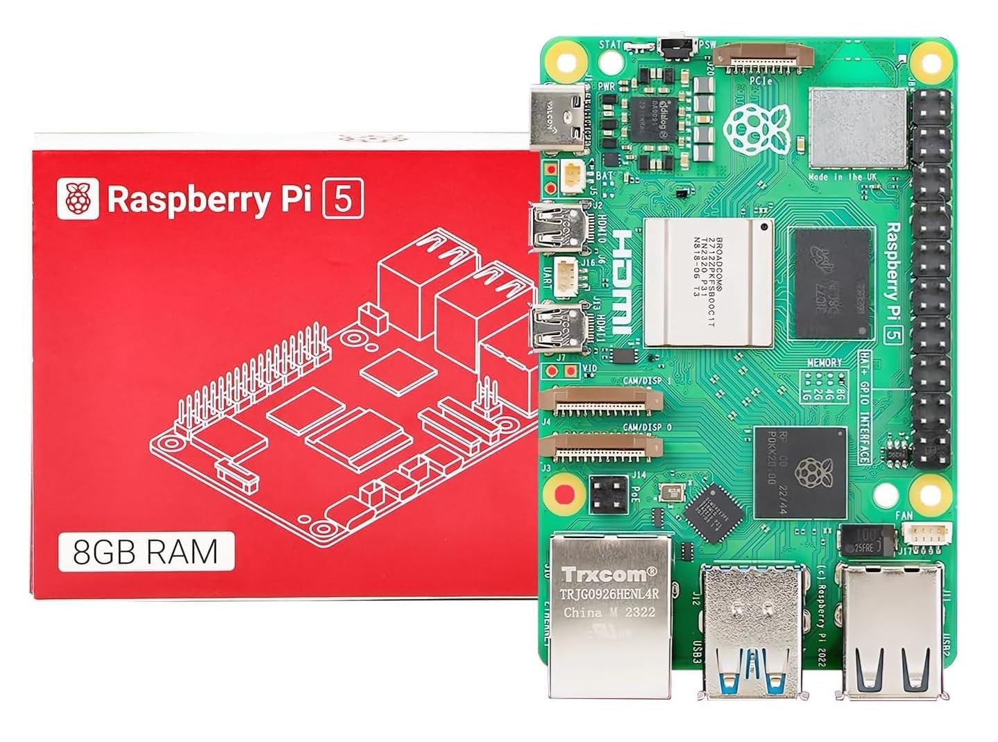 Raspberry Pi 5 Ram 8G