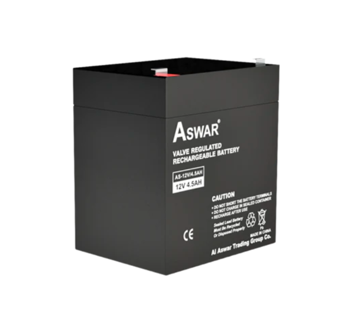 BATTERY ASWAR 4.5A 12V بطارية اسوار
