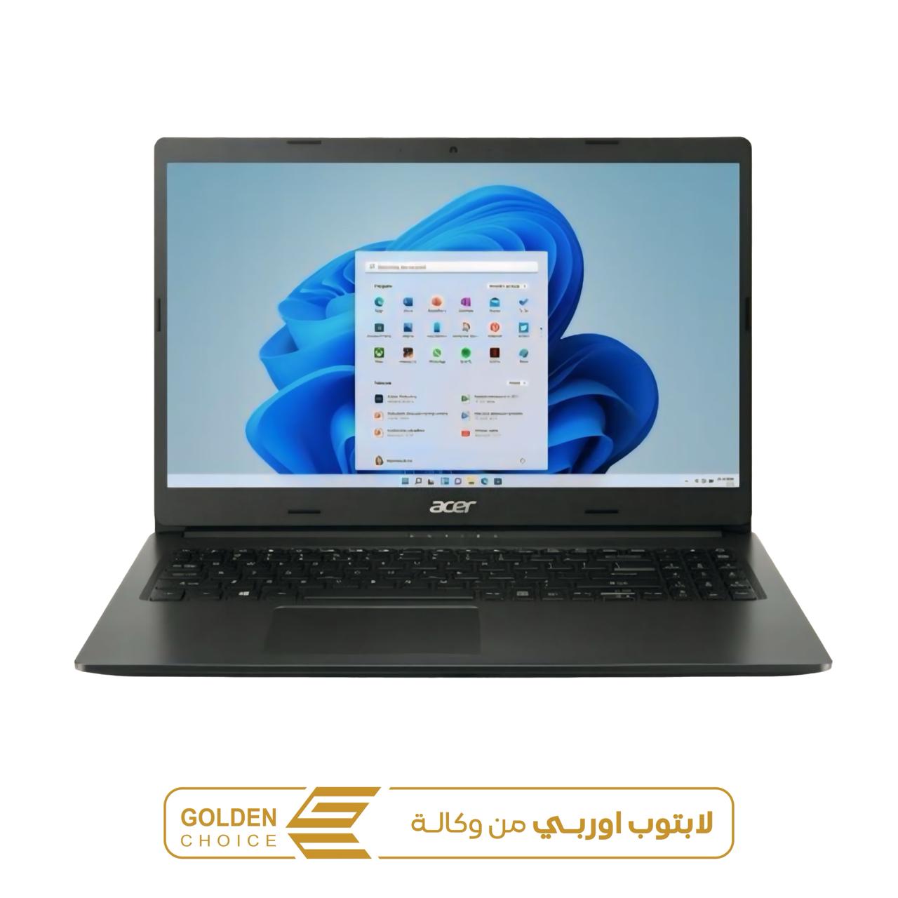 ACER N19H1 CELERON 8GB 256GB SSD 15.6 لابتوب اوربي
