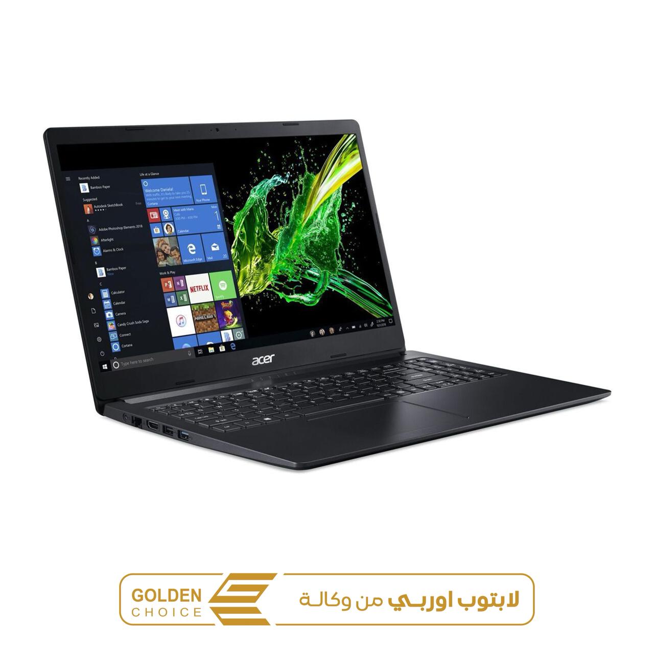 ACER N19H1 CELERON 8GB 256GB SSD 15.6 لابتوب اوربي