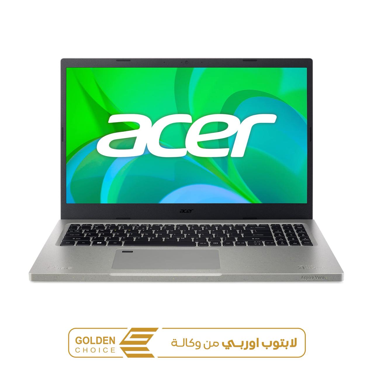 ACER ASPIRE VERO I7 11TH 8GB 256GB SSD 15.6 لابتوب اوربي