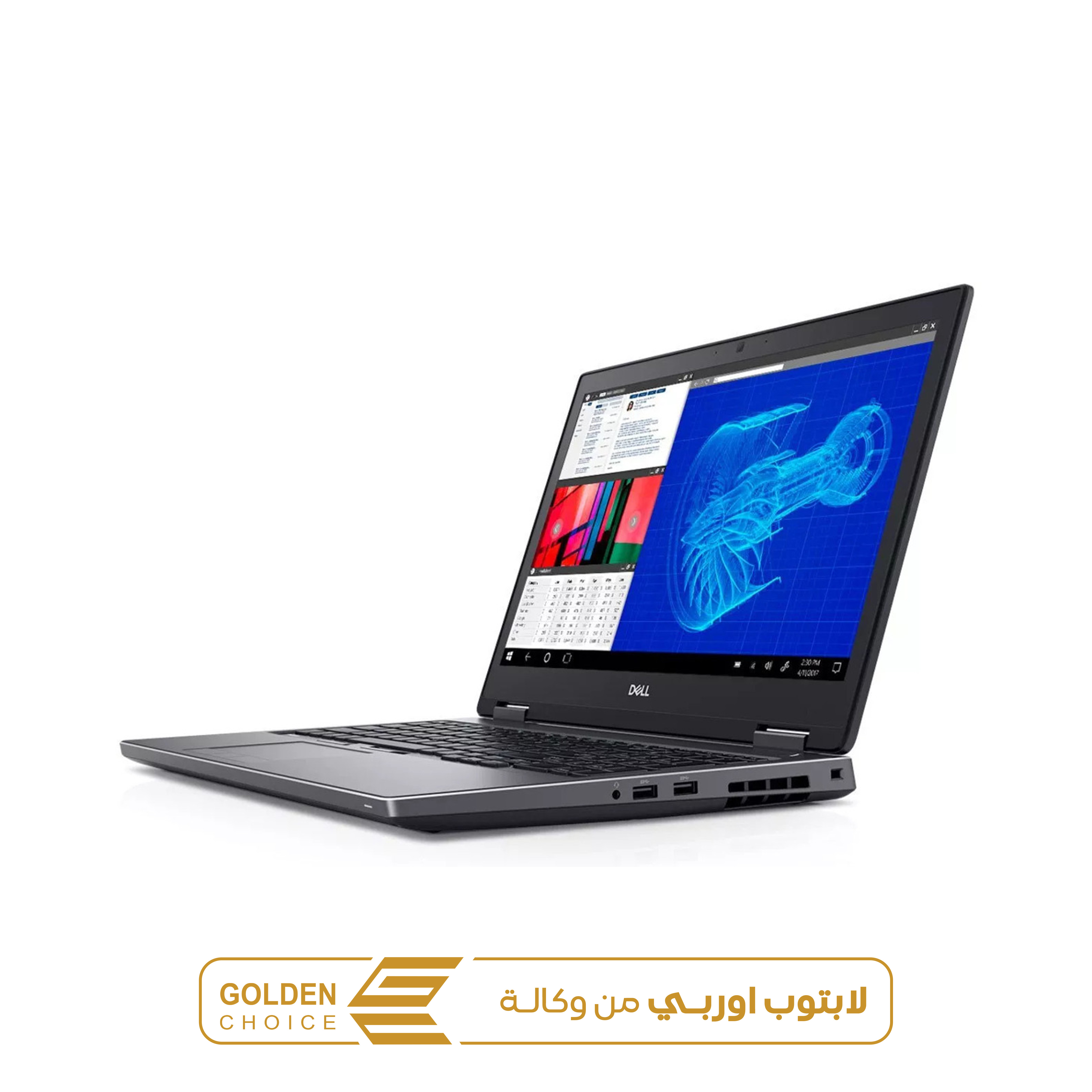 DELL 7730 XEON 32GB 512GB SSD NVIDIA QUADRO P3000 6GB لابتوب اوربي