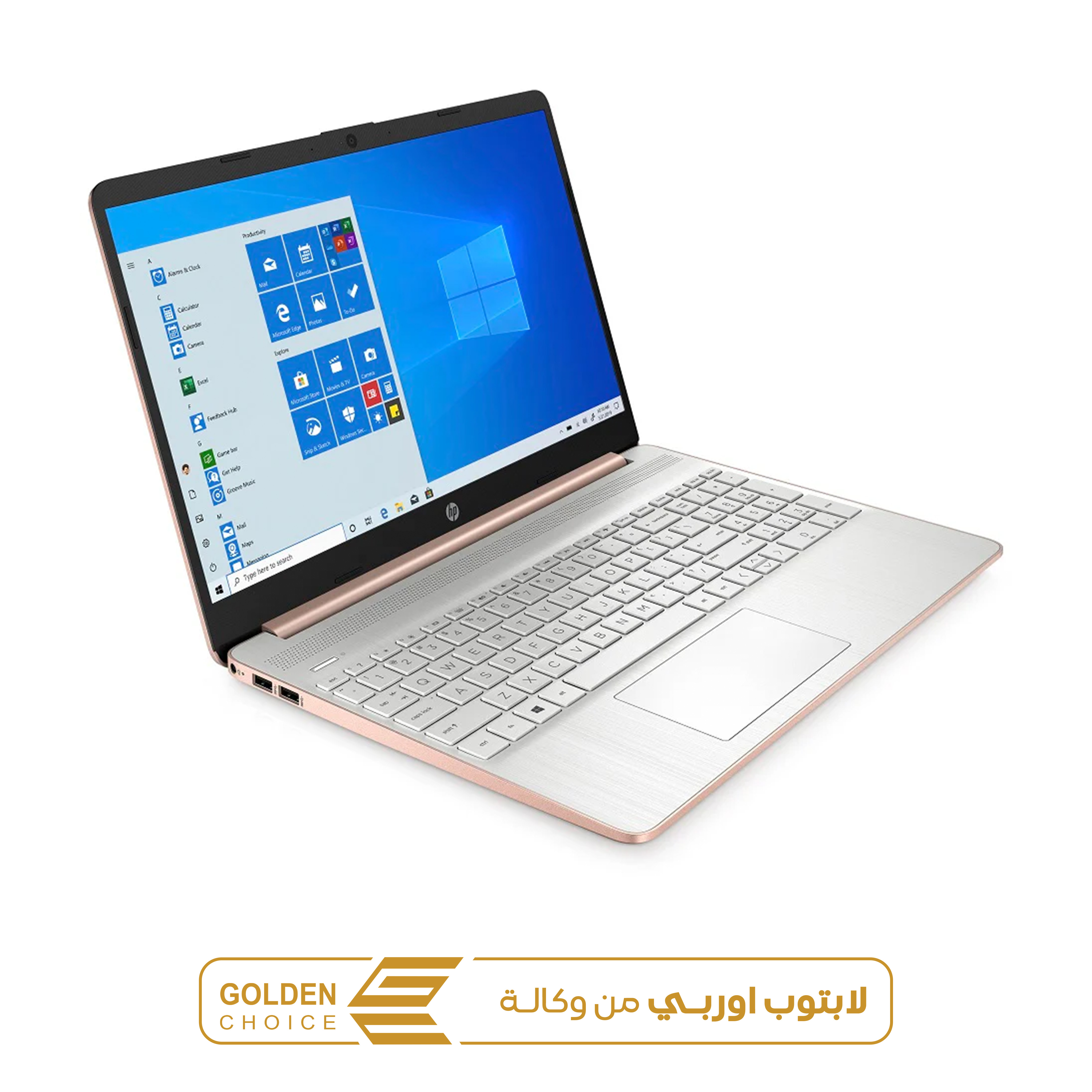 HP15S ATHLON 8GB 256GB SSD 15.6 لابتوب اوربي