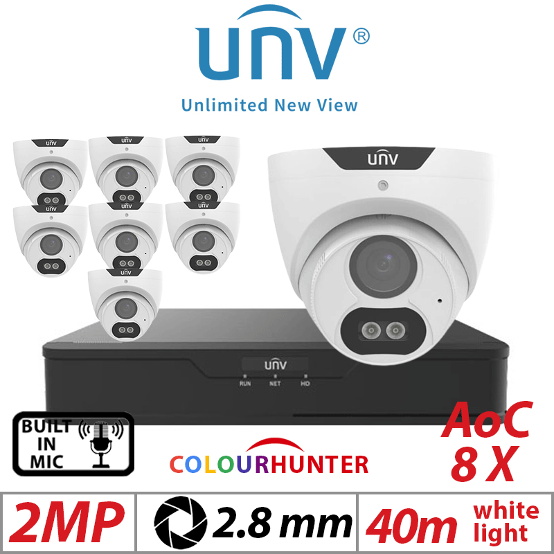 UNV UAC-T122-AF28M-W كاميرا منزلية