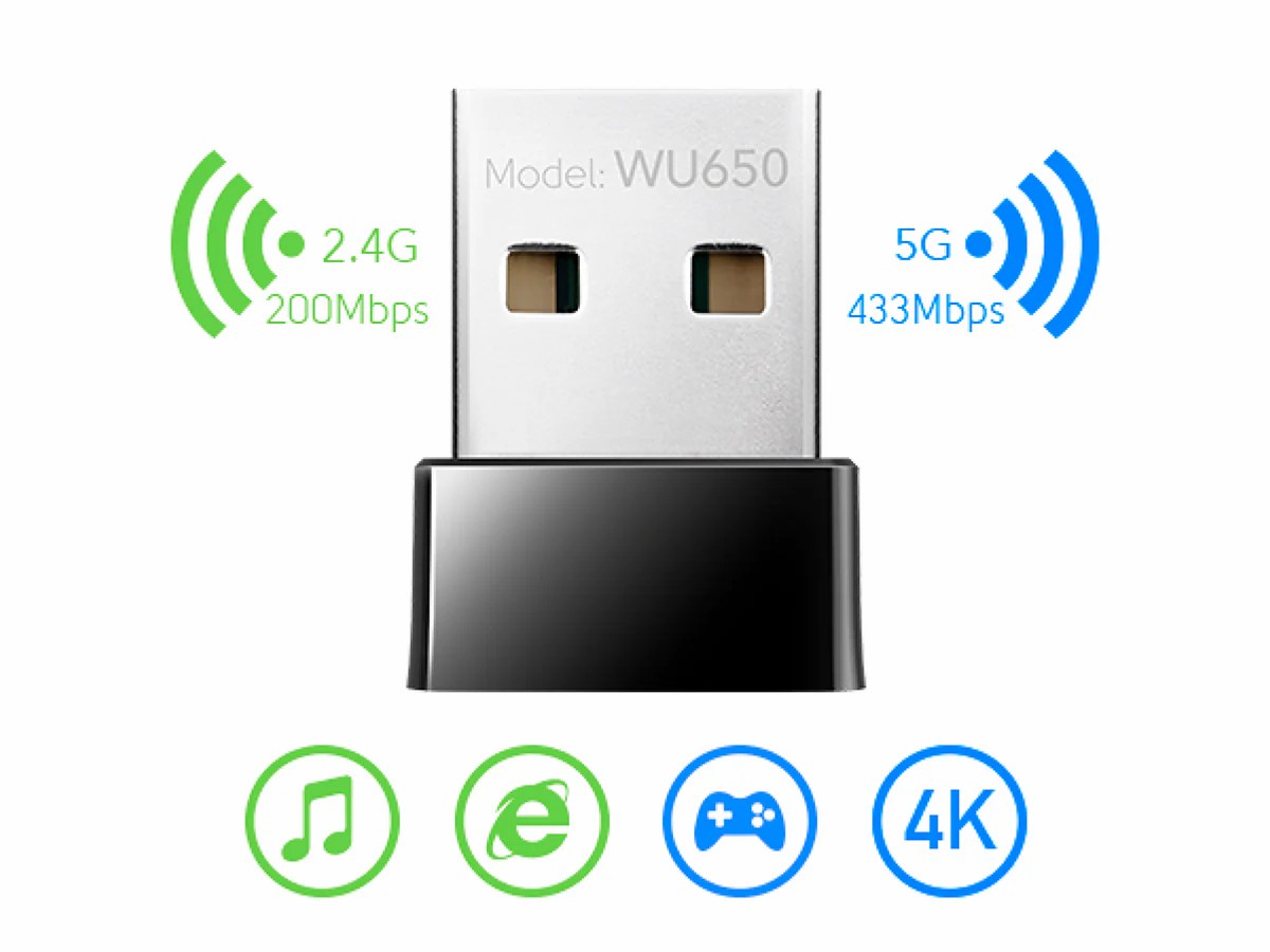 CUDY WU650 5G-2.4 WIFI USB