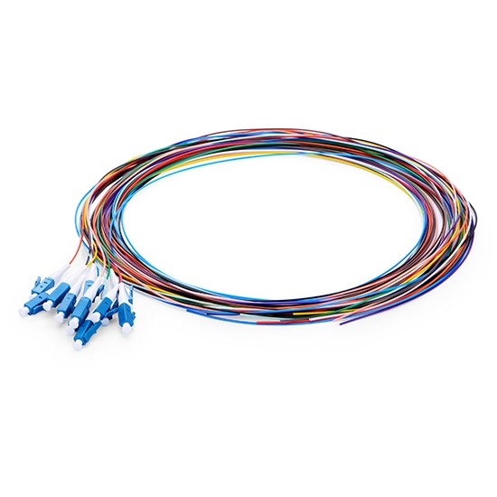 FIBER PIGTIL LC SM 1M 12-COLORE SIMPLEX B.S كيبل بيكتيل