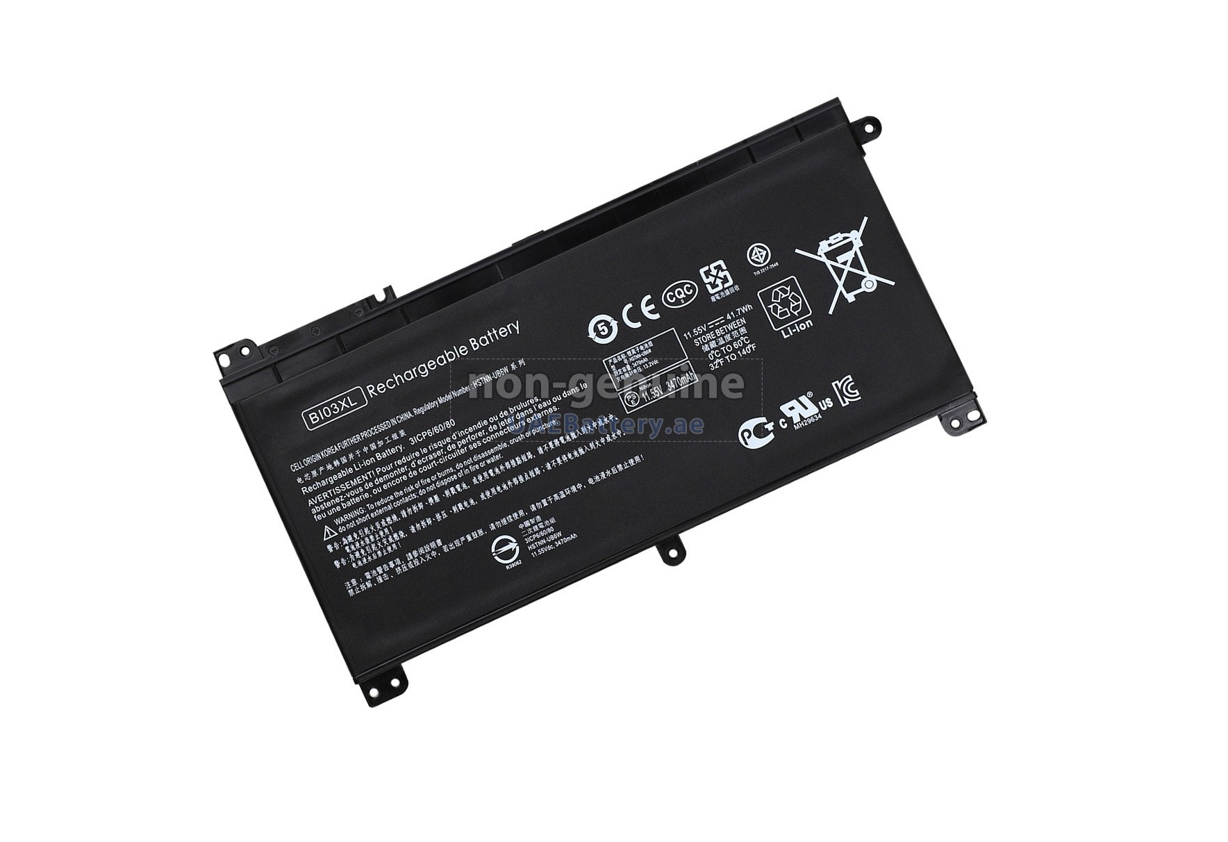 BATTERY HP BM 03XL ORG بطارية لابتوب HP