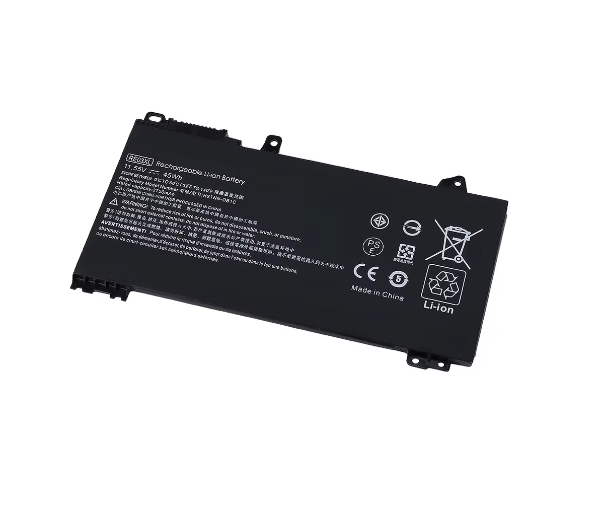 BATTERY HP RE03XL بطارية لابتوب HP