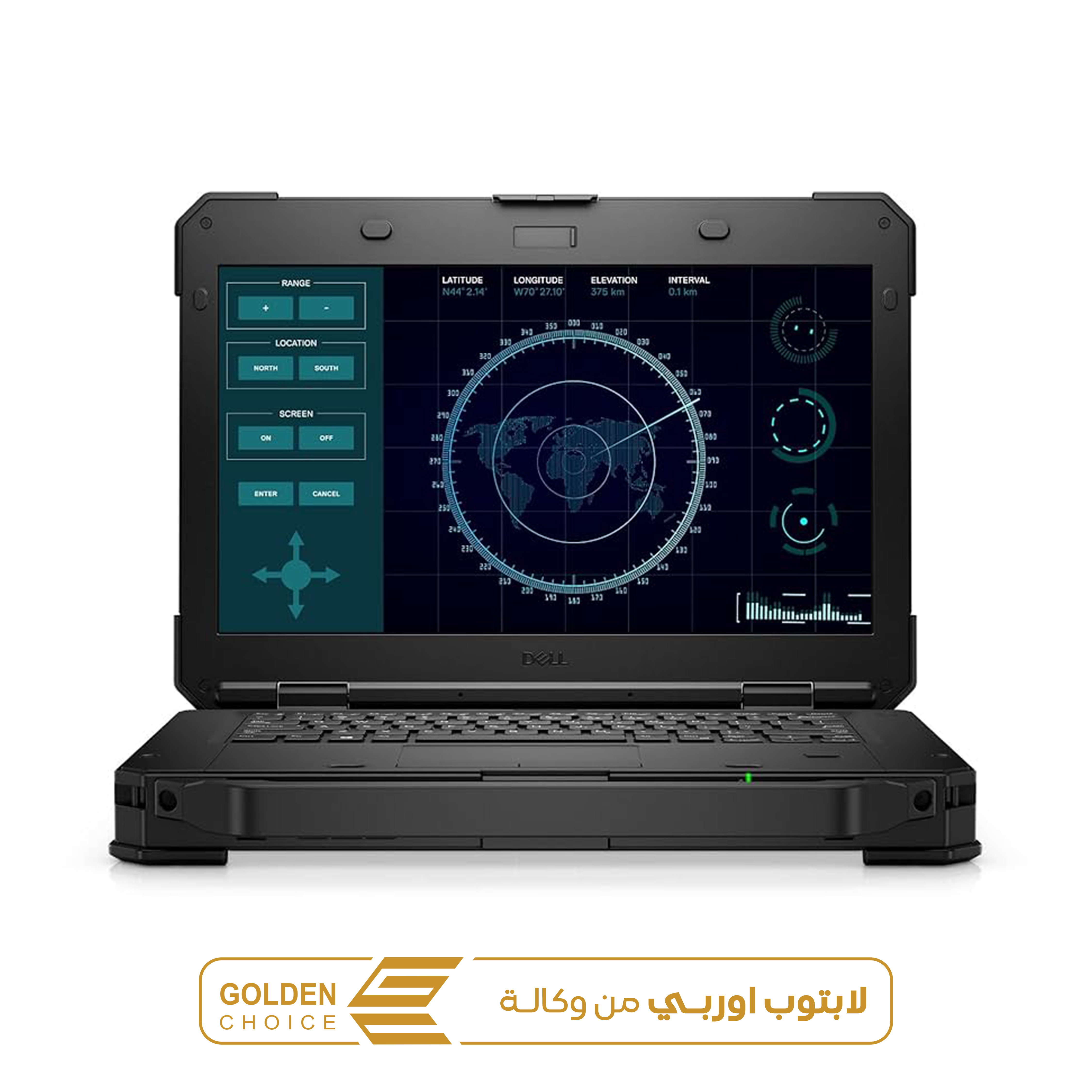 DELL 5424 RUGGED CI5 8TH 8GB 256GB SSD لابتوب اوربي