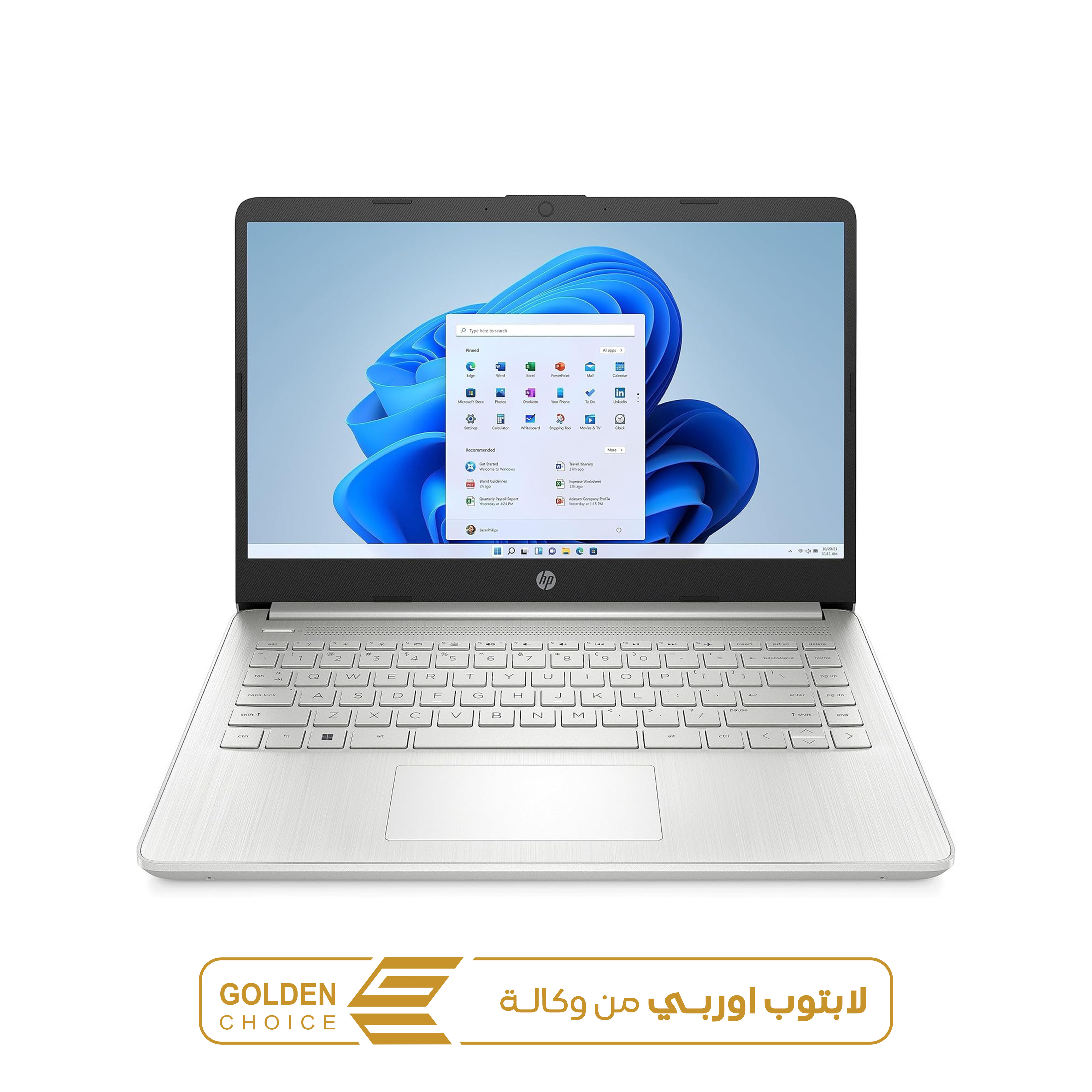 HP 14S ATHLON 8GB 256GB SSD VGA2G لابتوب اوربي