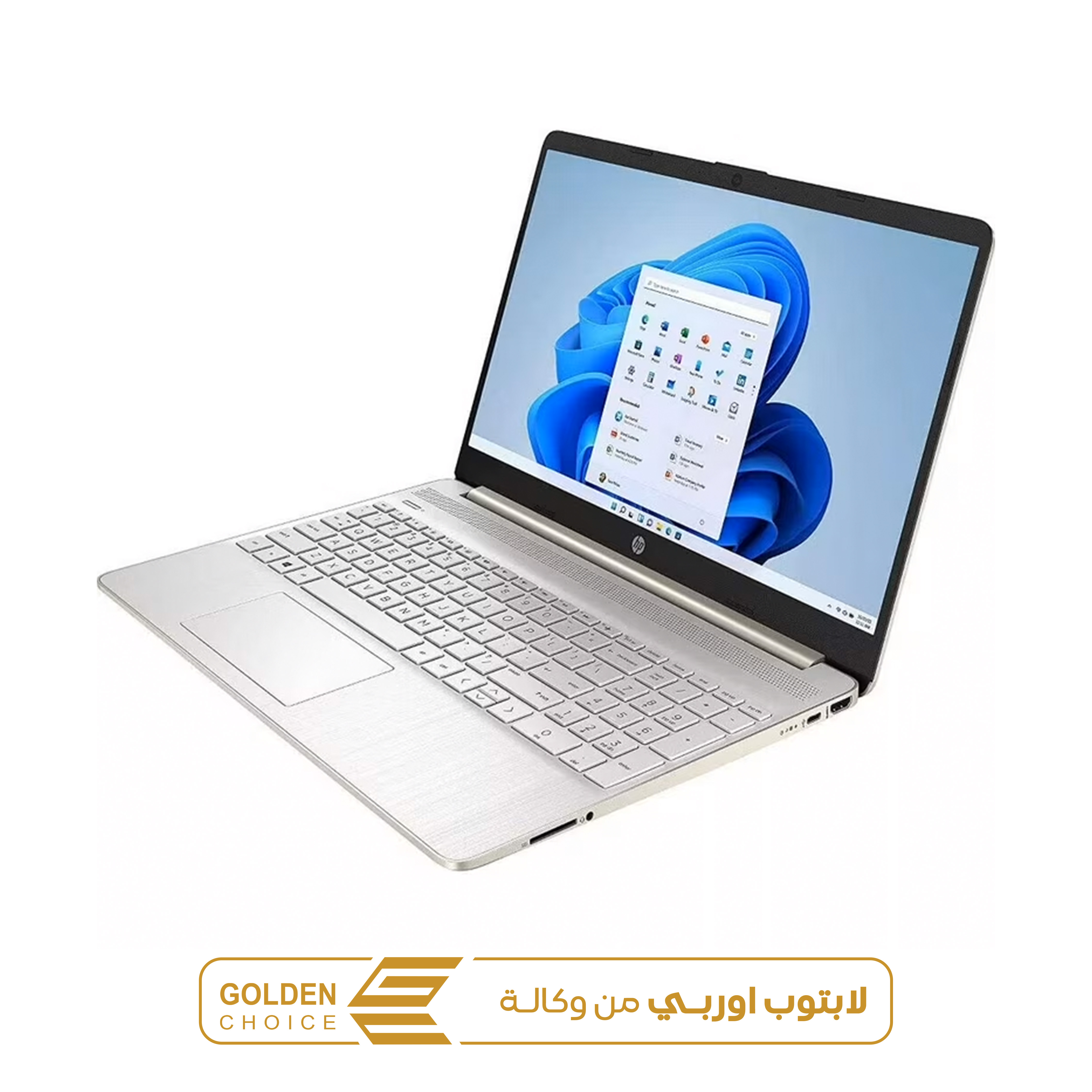 HP 15S RYZEN 5 8GB 256GB SSD لابتوب اوربي
