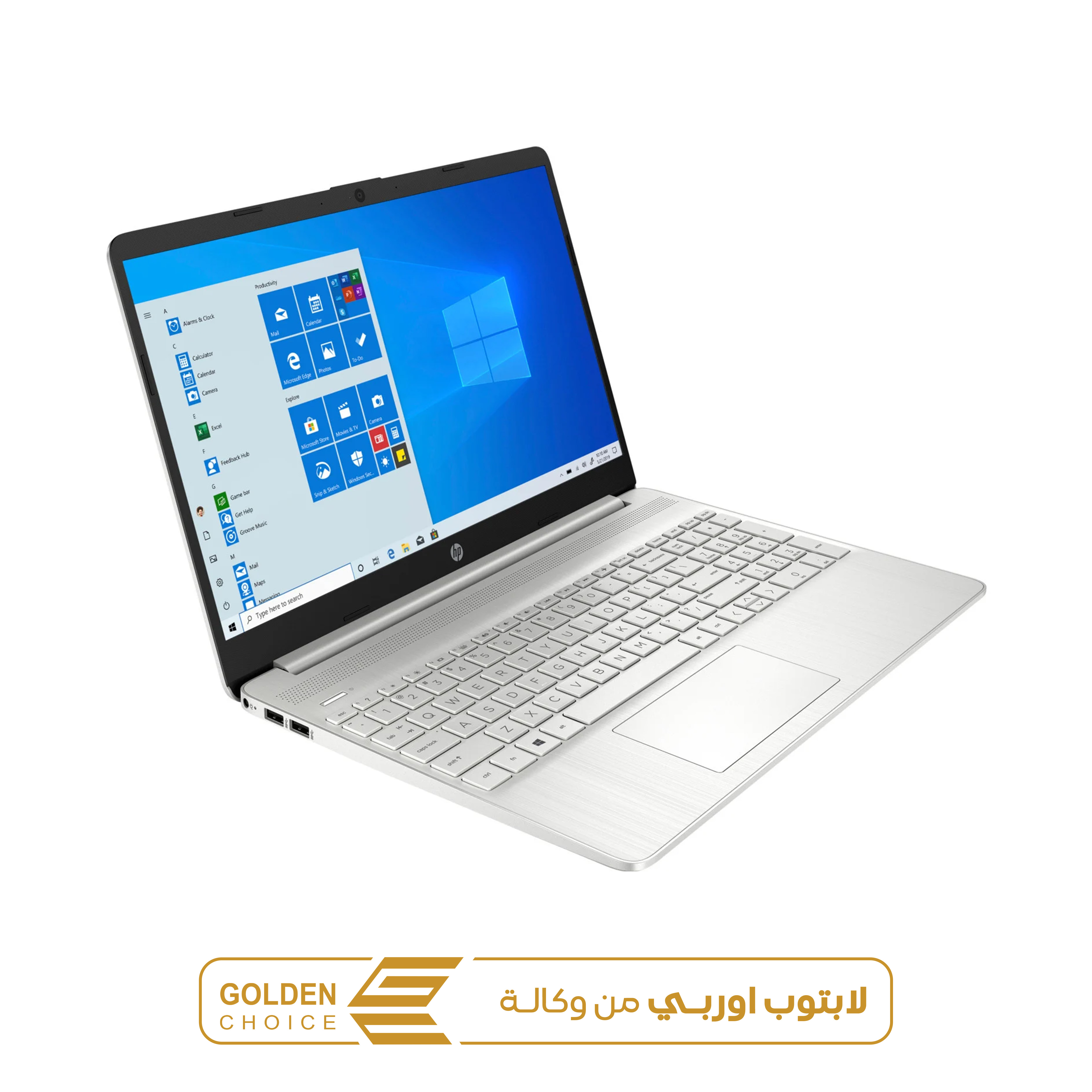 HP 15S RYZEN 7 8GB 256GB SSD لابتوب اوربي