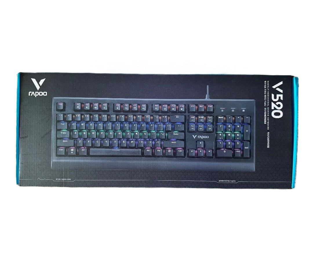 KEYBOARD MECHANICAL RAPOO V520 كيبورد سلكي