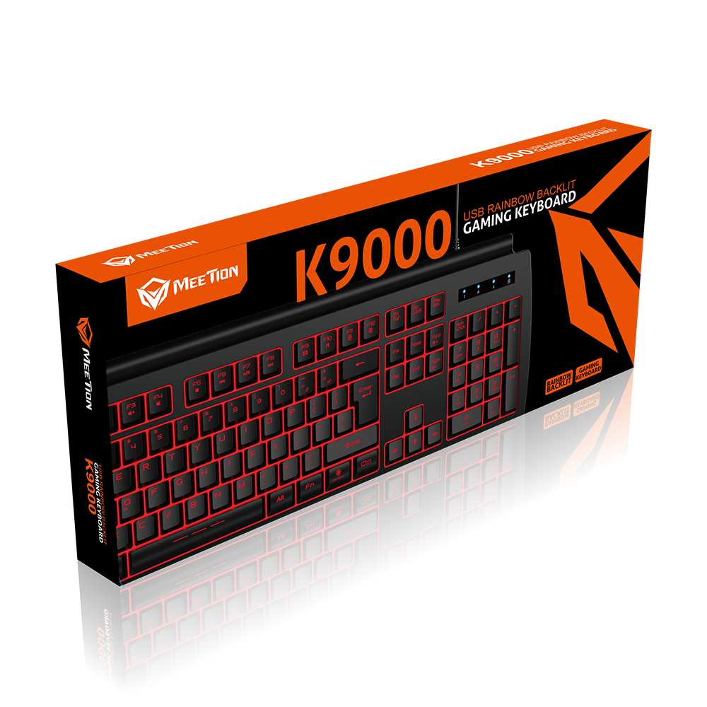 MeeTion GAMING KEYBOARD MT-K9000 كيبورد ميكانيكي سلكي