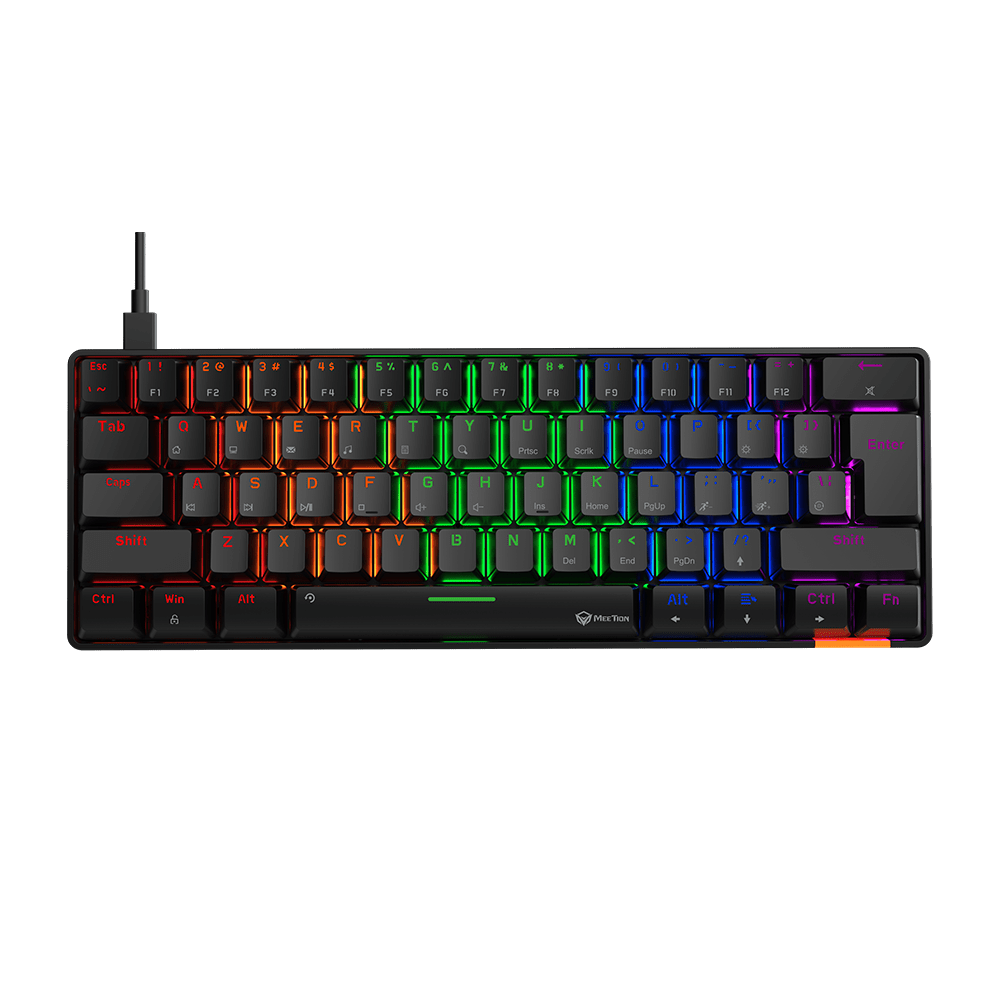 MeeTion KEYBOARD MECHANICAL 60% MT-MK005 كيبورد ميكانيكي سلكي