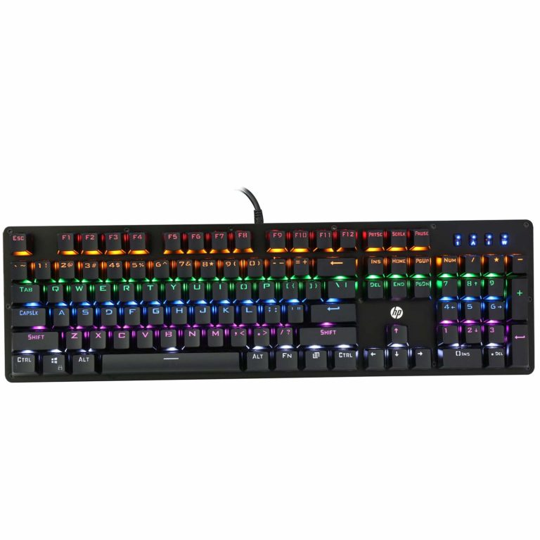 HP KEYBOARD MECHANICAL GK100F كيبورد ميكانيكي سلكي